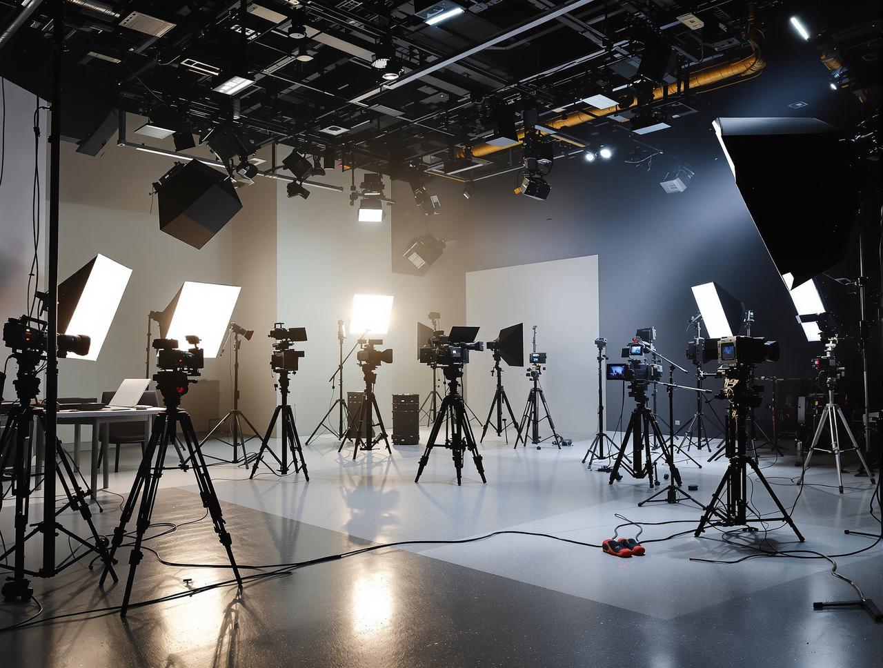 百花视频制作现场